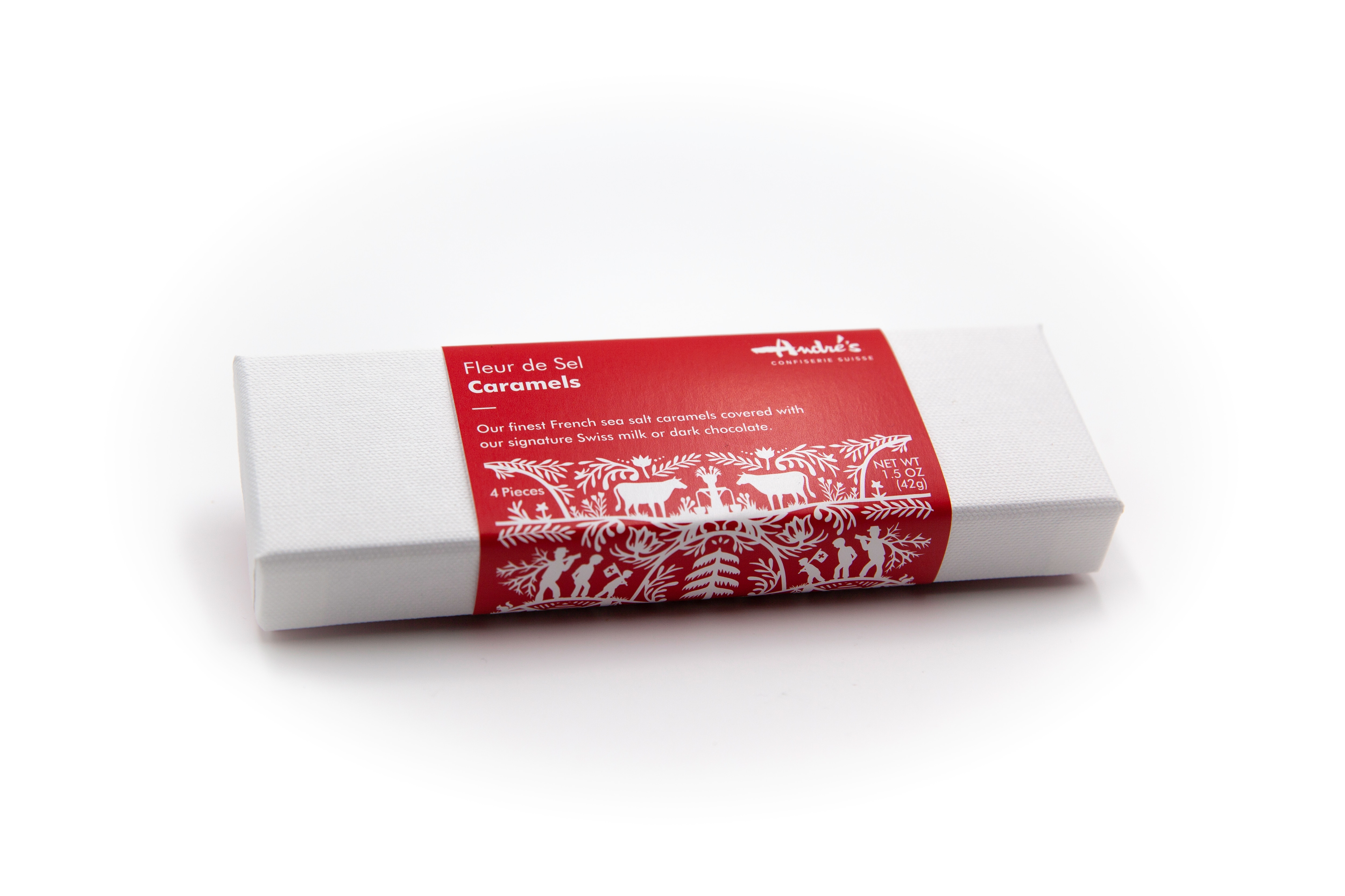Andre's Salt of the Swiss Alps Chocolate Caramels